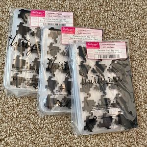 Thirty-One Reusable Snack Pouches 3 pc set